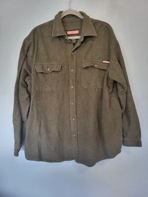 Craftsman Men's Cotton Workwear Shacket XL in Green - Image 1 of 4