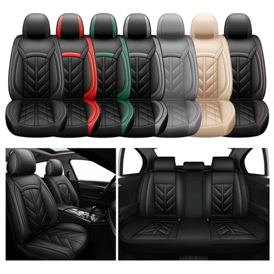 Cubierta de asiento de auto delantera trasera de cuero PU para Hyundai Elantra/Tucson/Sonata/Acent Foto 1 de 4