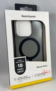BodyGuardz ACE PRO (MagSafe) Case iPhone 15 Pro - iPhone 6.1" Pro (2023)- Smokey - Picture 1 of 3