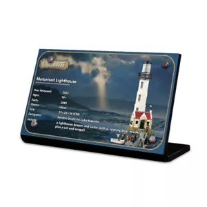 Displayschild für LEGO 21335 motorisierter Leuchtturm, MP224 - Bild 1 von 3