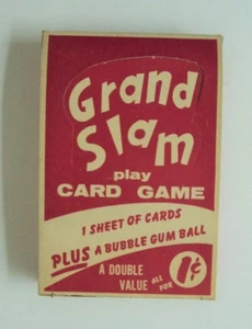 1940er Grand Slam Baseball Display Box -  - Bild 1 von 2