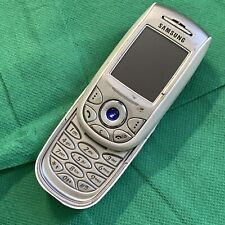 Samsung SGH E800 - Ice silver (Unknown) Vintage Rare Mobile Phone Spare Repair