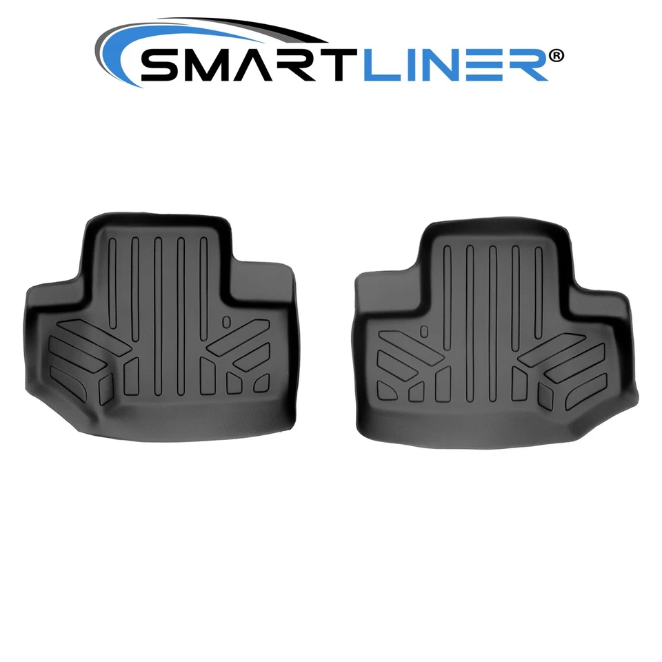 SMARTLINER Custom Fit 2nd Row Floor Mats Liner 2008-2011 Jeep Wrangler SUV Foto 1 de 4