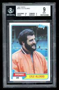 1981 Topps Lyle Alzado #505 BGS 9 Cleveland Browns ZK2016
