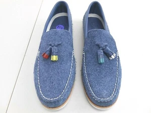 Sperry Top-Sider Men's Authentic Blue/ Tassel Leather Loafers STS22520 Size 11.5 - Picture 1 of 10