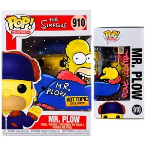 Funko Pop Simpsons Mr. Plow 910 Signed Hand Drawn Sketch Art by Dave Warren COA - Picture 1 of 8
