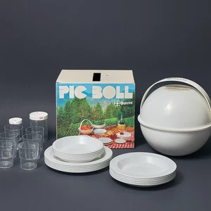 Pic Boll Guzzini Vintage Space Age Pubblicitario Birra Tuborg - Imagen 1 de 12