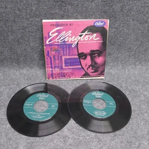 45 RPM 7" 2 Record Set Premiered By Ellington Duke & Orchestra Capitol EBF 440 - Picture 1 of 9