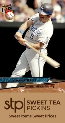 1993 Ultra #206 George Brett - Image 1 of 2