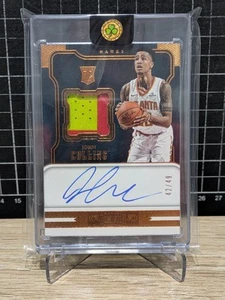 2017-18 Panini Dominion John Collins RC Bronze Rookie Jersey Auto 42/49 Hawks - Picture 1 of 2