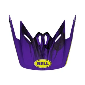 Bell Youth Moto-9 Visor - Slayco - Purple/Yellow 7161565 - Picture 1 of 1