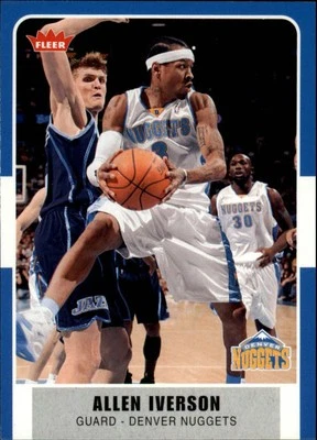 2007-08 Fleer #161 Allen Iverson Card - Image 1 of 2