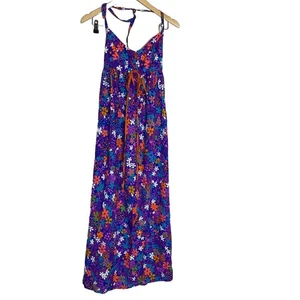 Vintage 1960s Rare Kamehameha Tiki Bombshell Hawaiian Dress 15/16 - Picture 1 of 8