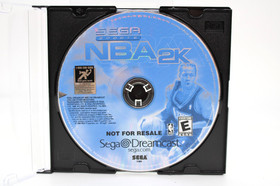 Refurbished Sega Dreamcast NBA 2K 2000 Not for Resale Disc Only Mint Clean Good