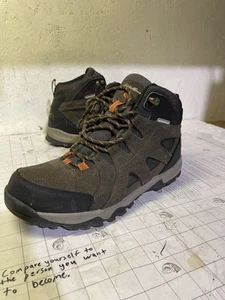 Eddie Bauer Harrison Outdoor Boots Mens 11 Brown Leather Lace Up - Picture 1 of 9