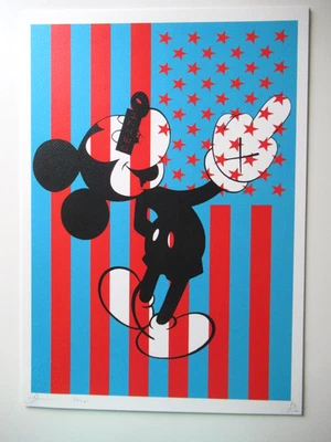 DEATH NYC (1979) SIEBDRUCK VON 2020 ORIGINAL HAND SIGNIERT, NUMMERIERT 32x45cm - Bild 1 von 4