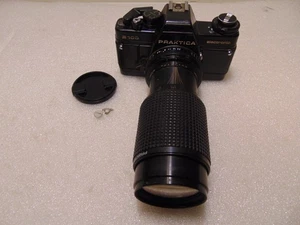 PRAKTICA APPAREIL PHOTO ELECTRONIC PENTACON B 100 n° 4491092 objectif 70-210 mm - Foto 1 di 19