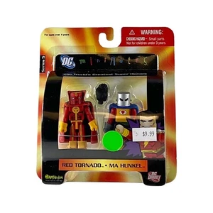 Red Tornado & Ma Hunkel Minimates Serie 5 DC Direct 2007 TOTALMENTE NUEVO - Imagen 1 de 6