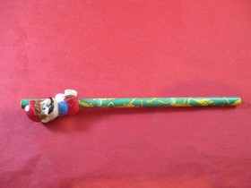 Super Mario Bros Mario Climbing Beanstalk Nintendo NES Era Pencil Applause 1989