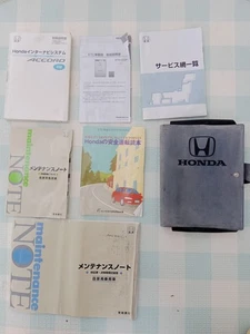 JDM Honda Accord Euro CL9 Type S Owners Books Manuals - CL7 R - Picture 1 of 9