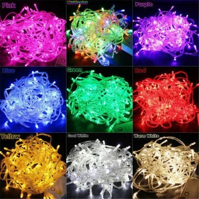 LED Fairy Tale String Lights: Main Power Christmas Party Decorative Lights - Image 1 of 4