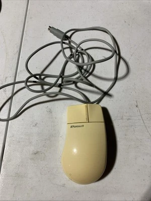 Microsoft Serial-Mouse Port Compatible 2.0 Computer Mouse 58264 Roller Ball - Image 1 of 4