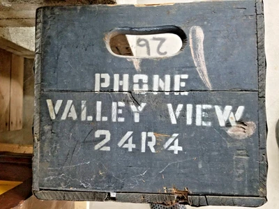 Caja de madera vintage 24 botellas vista valle pa. Caja de refrescos Foto 1 de 2