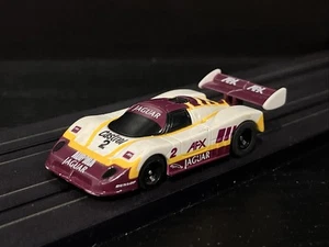 AFX Jaguar XJR-9 #2 Super G+ Castrol Slot Car Tomy Aurora - Picture 1 of 11