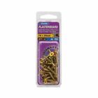 Zenith 7G x 25mm Gold Passivated Bugle Head Plasterboard Screws - 40 Pack