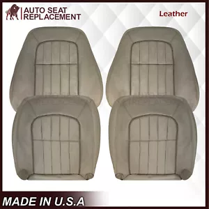 1998 - 2003 Jaguar XJ8 Genuine Leather Driver OR Passenger Seat Cover Oatmeal - Bild 1 von 27