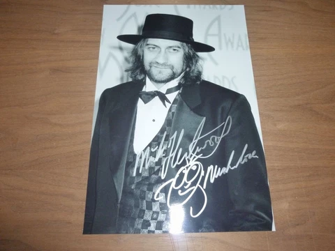 MICK FLEETWOOD signed 12X8 photo FLEETWOOD MAC + COA Cover
