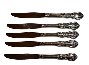 Oneida KENNETT SQUARE Stainless Distinction Deluxe Glossy Flatware Dinner Knives - Picture 1 of 3