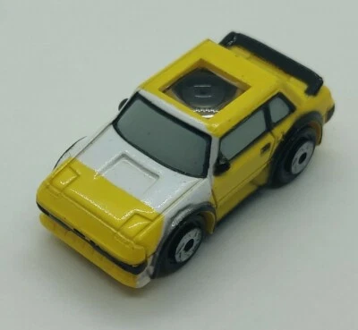 Toyota MR2 1990 Galoob Micro Machines Private Eyes amarillo y blanco Foto 1 de 4