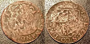 Belgique - Liège - Ferdinand de Bavière - liard 1612 - 1650 ! KM#A32 - Foto 1 di 1