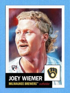 2023 Topps Living Set #651 Joey Wiemer Milwaukee Brewers 1554 - Imagen 1 de 1
