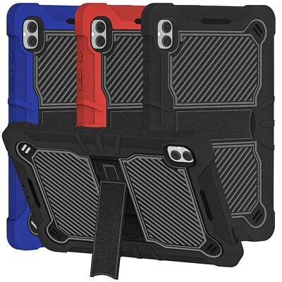 Tablet Case for Boost Celero5G TAB Hybrid Stand Cover / Tempered Glass Screen - Image 1 of 4