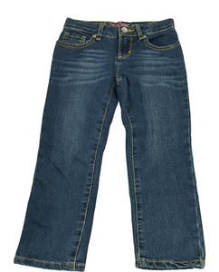 The Children’s Place Girls Size 5 Blue Medium Wash Pockets Skinny Denim Jeans - Picture 1 of 9