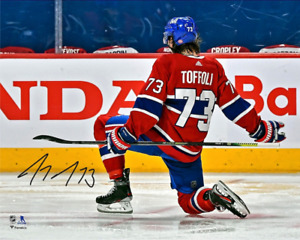 Tyler Toffoli Montreal Canadiens Autographed 8" x 10" Round 2 Series GWG Photo
