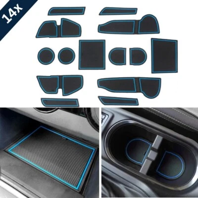 Anti-Dust Liner Mats Interior Cup Holder Inserts For Subaru Crosstrek 2018-2023 Foto 1 de 4