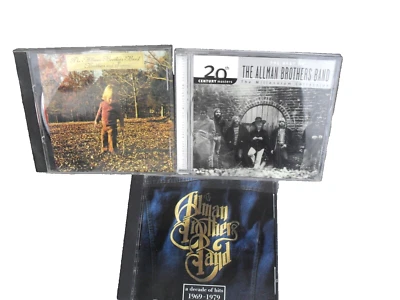 THE ALLMAN BROTHERS CD - " 3-CD BARGAIN BUNDLE " 1973/1987,1991,2000 POLYDOR REC - Image 1 of 4