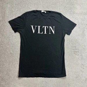 VALENTINO Herren T-Shirt Kurzarm Gr. L Regular Logo Classic 14300 Schwarz - Bild 1 von 8