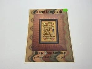 Carriage house His Heart Belongs To Me Jacket Counted cross stitch pattern - Picture 1 of 3