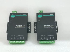 MOXA NPort5230 Transfer serial server  FREE FAST SHIPPING (LOT OF 2PCS) - Picture 1 of 17