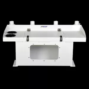 Bait board live bait tank 6 rod holders with window, LARGE - White - Picture 1 of 1