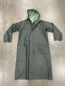 NWT Vintage Helly Hansen Men’s Medium Skipper Coat Dark Green Made In CANADA! - Picture 1 of 10