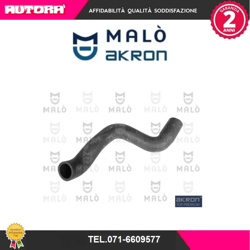 72231A Flessibile radiatore Alfa Romeo 1750/2000 (MARCA-MALO'). Foto 1 de 1