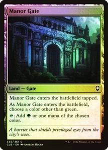 Manor Gate FOIL - 356/361 - Common - Commander Legends CLB MTG - Picture 1 of 1
