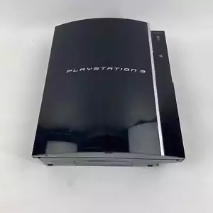 Broken Sony PlayStation 3 Fat PS3 60GB CECH-K01 For Parts No Power - Picture 1 of 6