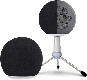 Blue Snowball Pop Filter Windschutz - Profi Schneeball Eis Mikrofon Schaum Wind Co - Bild 1 von 12