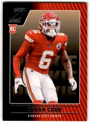 2022 Panini Zenith Bryan Cook Rookie #187 Kansas City Chiefs - Image 1 of 2